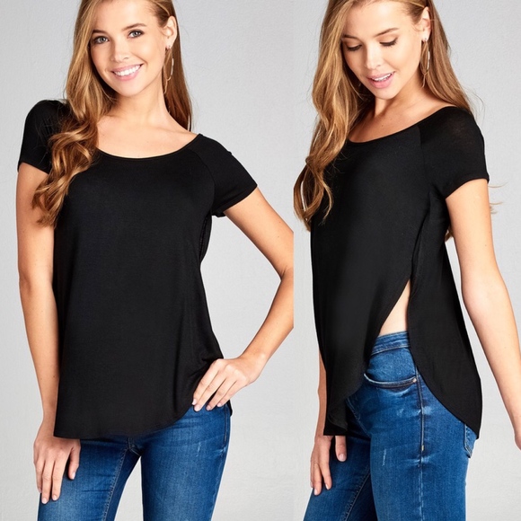 Bellanblue Tops - The PURRFECT Tee - BLACK